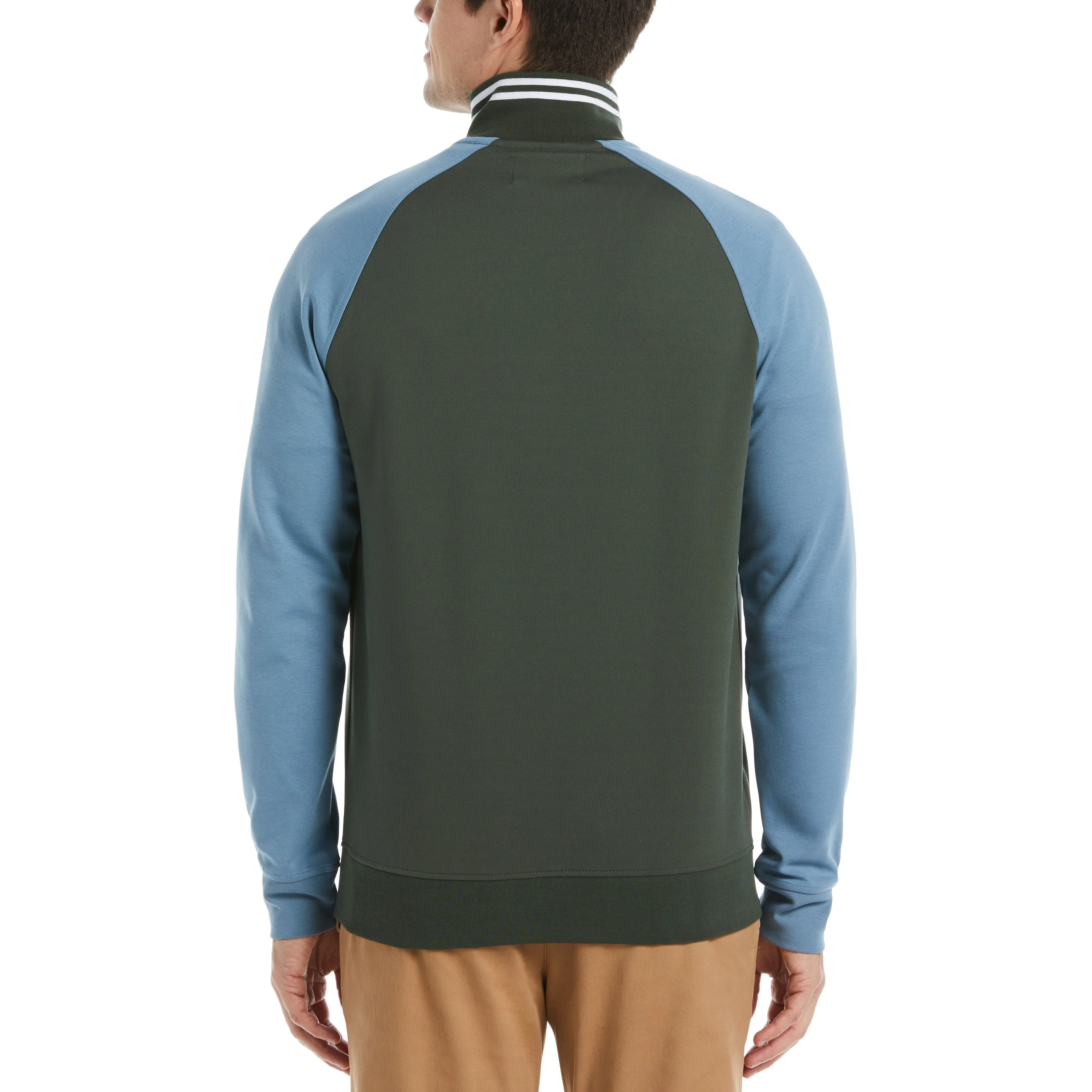 1/4 Zip Color Block Jacket