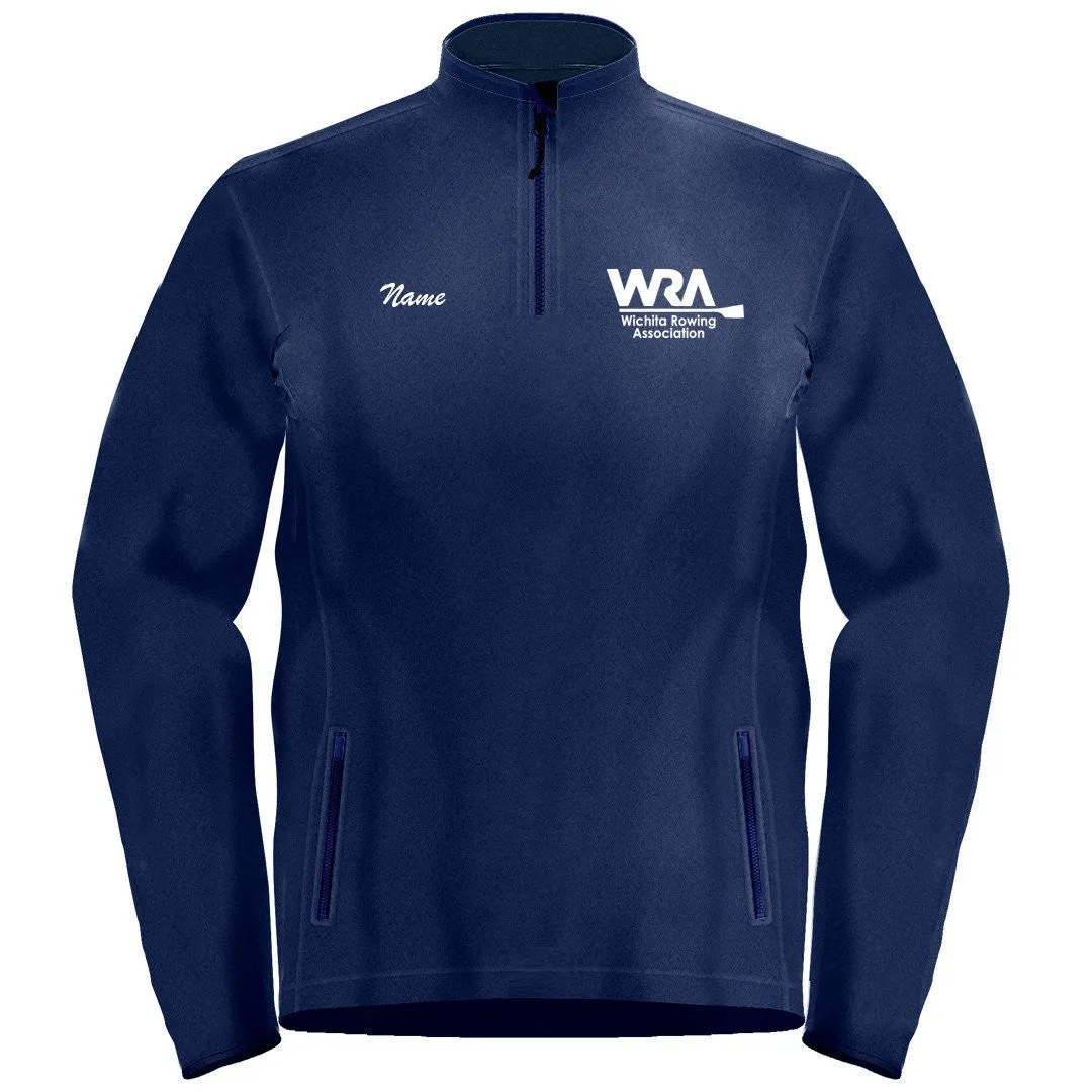 1/4 Zip Wichita Rowing Association Fleece Pullover