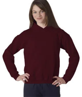 18500B Gildan Youth Heavy BlendHooded Sweatshirt Maroon