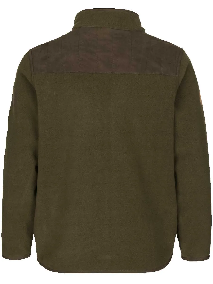 50% OFF SEELAND Bolt Junior Fleece Jacket - Kids - Pine Green Melange - Age: 8 Years