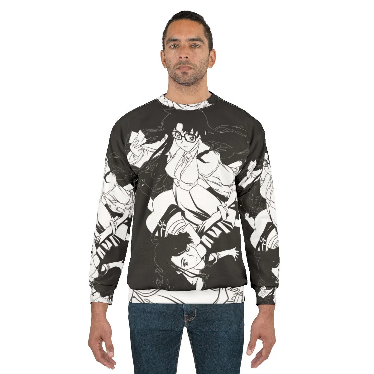 90s Retro "Read or Die" Yomiko Readman Anime Sweatshirt