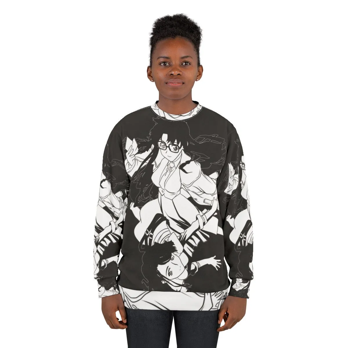 90s Retro "Read or Die" Yomiko Readman Anime Sweatshirt