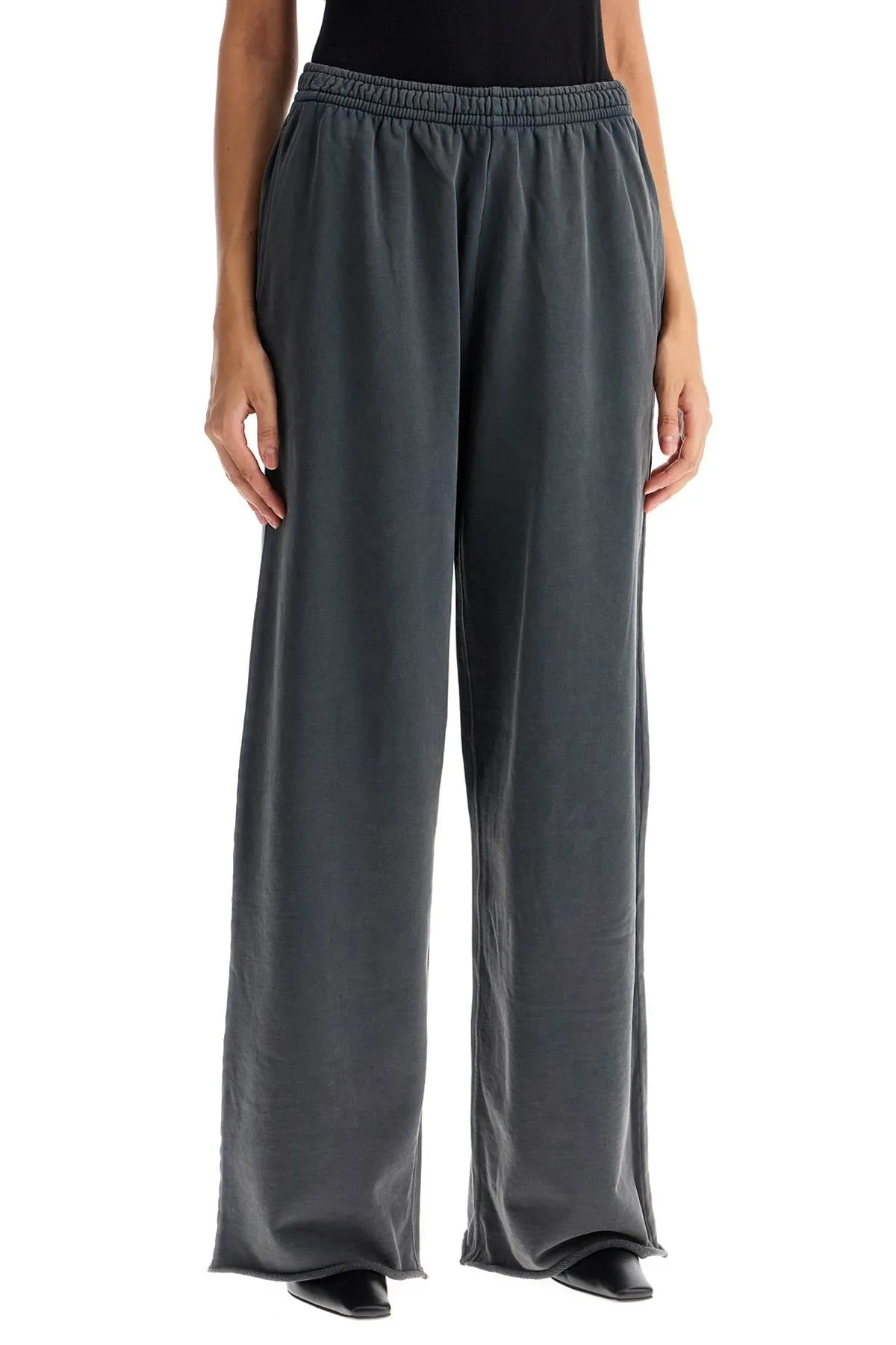 Acne Studios Wide Logo Joggers With Ample (Size - Xs)