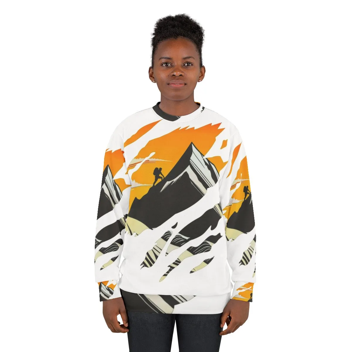 Adventurous Climbing Sweatshirt for Outdoor Enthusiasts