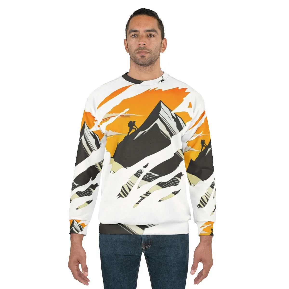 Adventurous Climbing Sweatshirt for Outdoor Enthusiasts