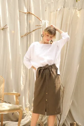 Alberta Linen Skirt