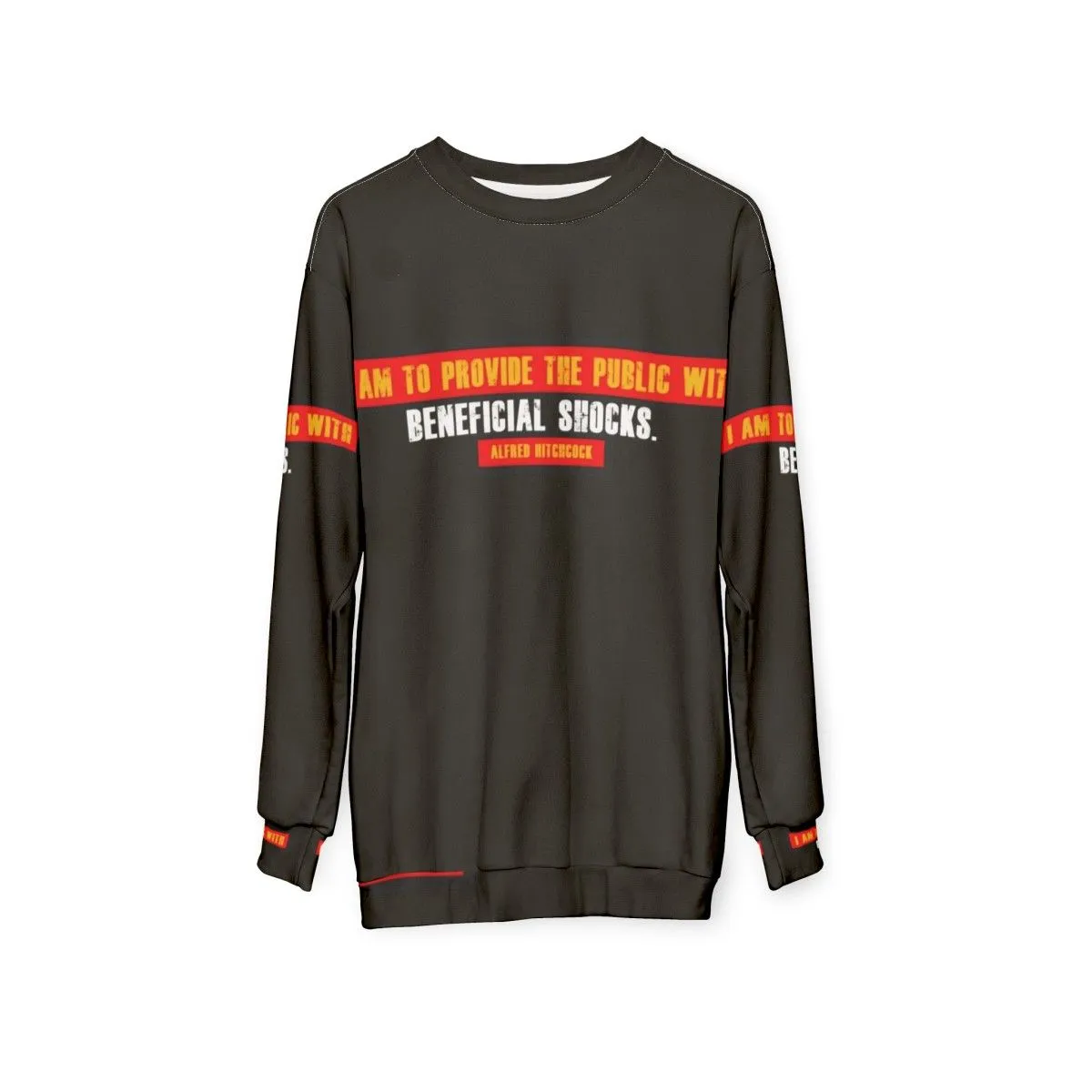 Alfred Hitchcock Quote Sweatshirt - Iconic Movie Director Merchandise