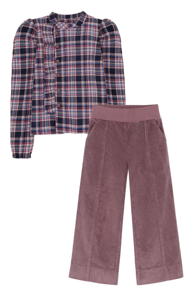 Alia Blouse & Mooni Trousers