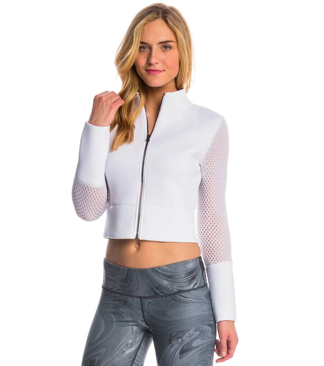 Alo Yoga Shell After Yoga Cropped Jacket