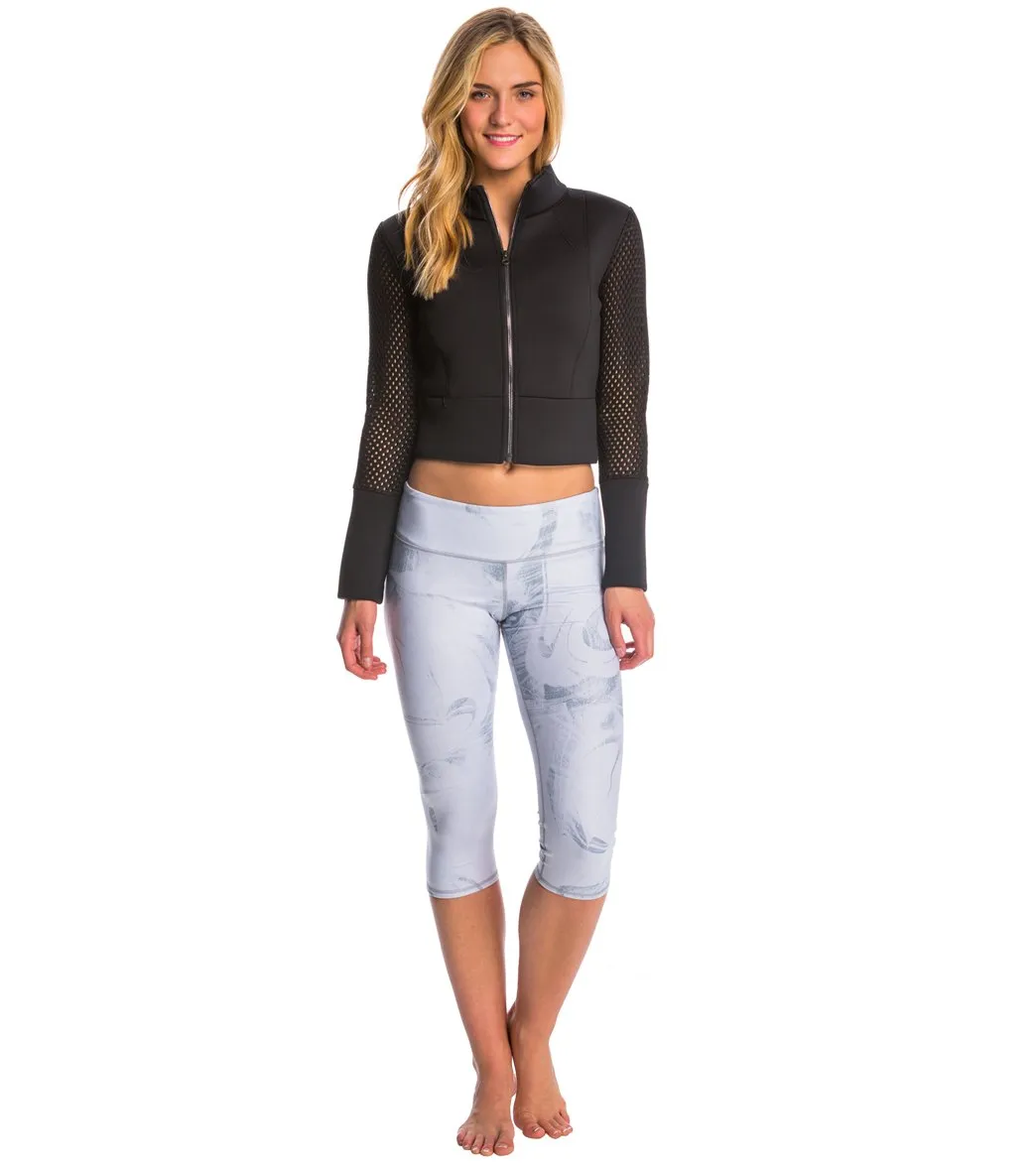 Alo Yoga Shell After Yoga Cropped Jacket