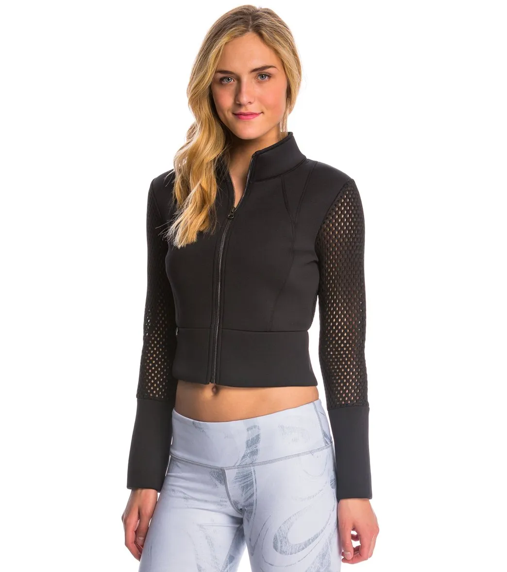 Alo Yoga Shell After Yoga Cropped Jacket