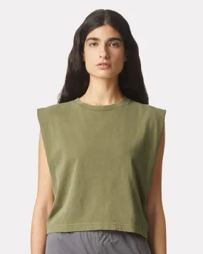 American Apparel Women's Garment Dyed Muscle Tee