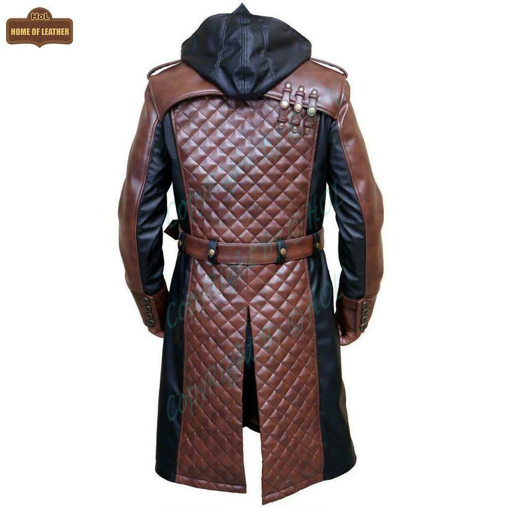 Assassin's Creed Syndicate Jacob Frye C001 Brown Trench Coat
