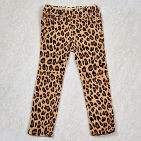 Baby Gap Girls Leopard Print Corduroy Pants 4Y