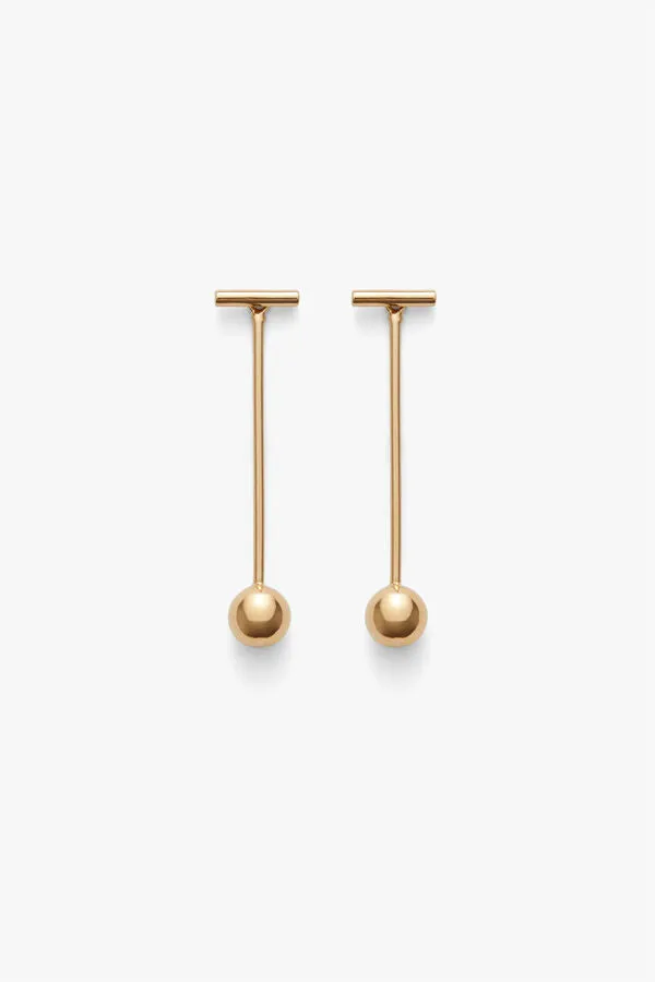 Bar Ear Jacket Earrings