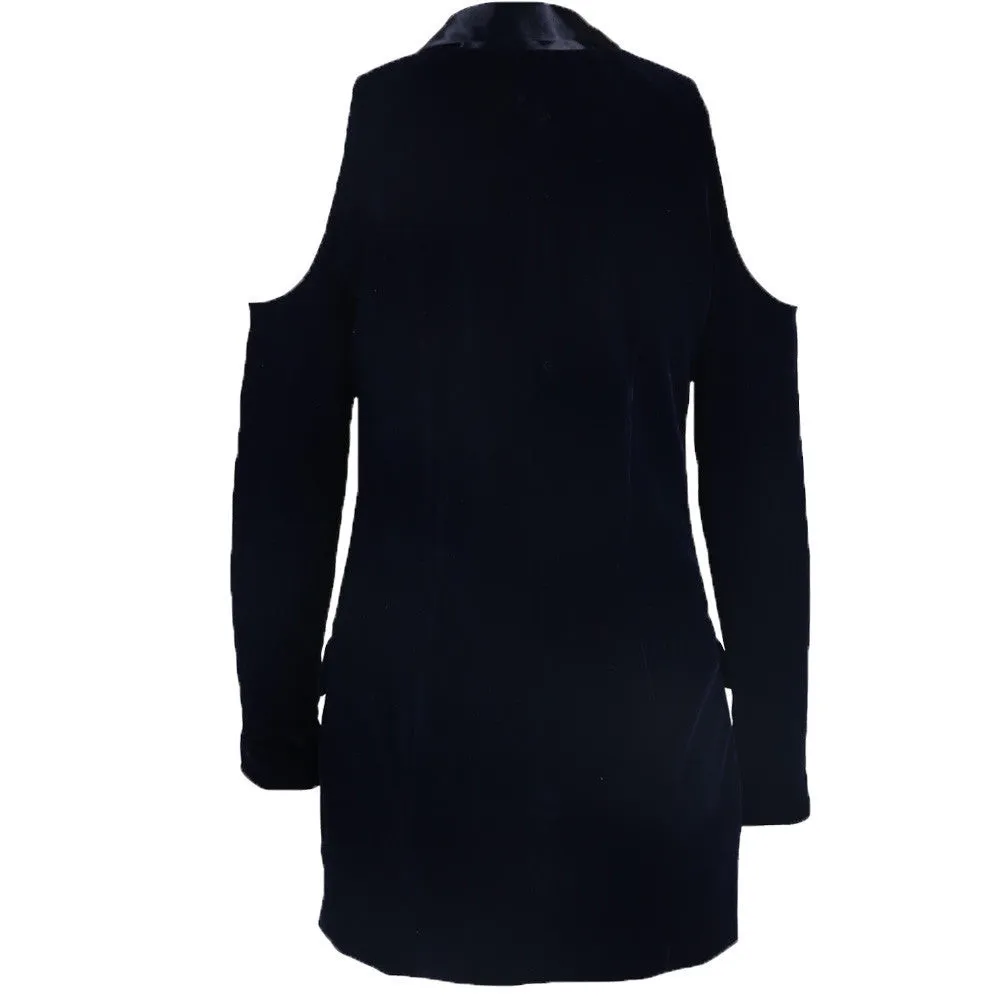 Big Sale on Sexy Deep V Bare Shoulder Long-Sleeved Sheath Dress