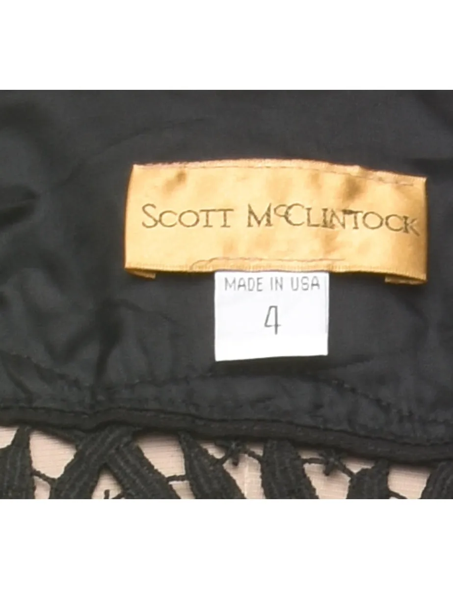 Black Cropped Jacket - M