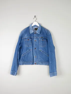 Blue Denim Vintage Fitted Wrangler Jacket L 46"