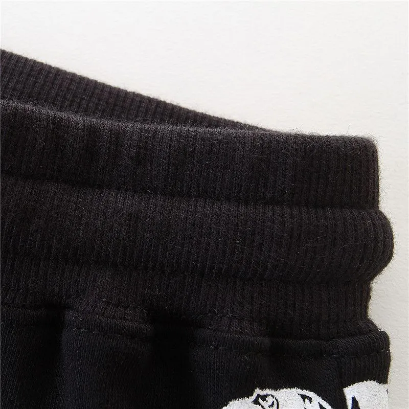 Boys Dinosaur Print Cotton Sweatpants