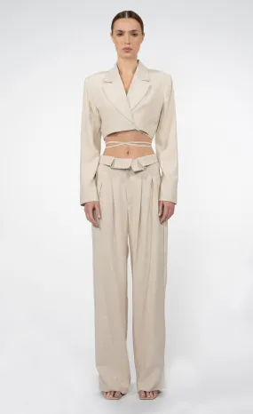 Cade Crop Jacket - Oat
