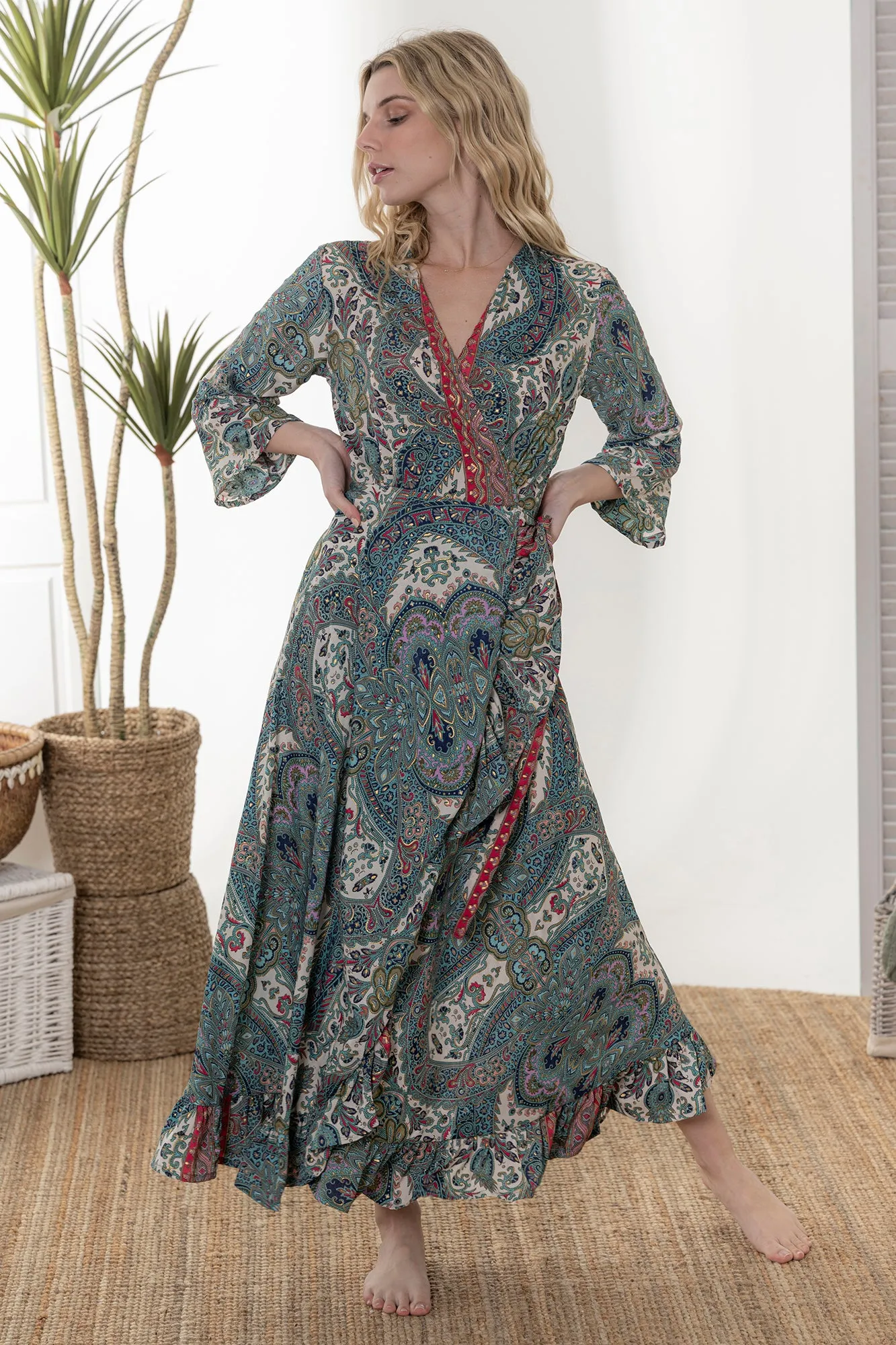 Calypso Wrap Dress
