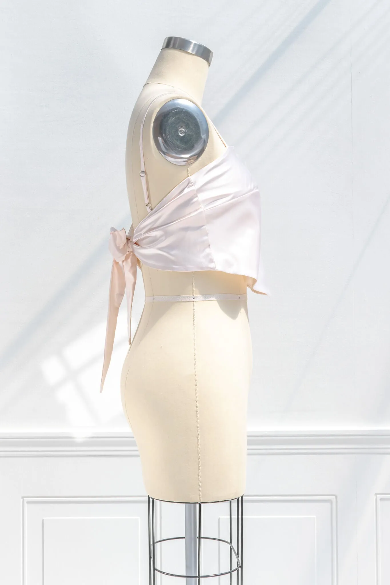 Celestine Satin Handkerchief Top