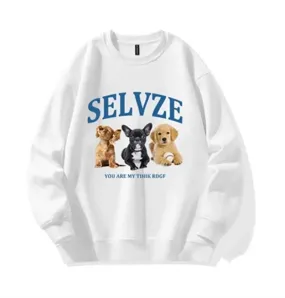 Chic Lovely Printing Loose Streetwear Women Hoodies Basic O-neck Casual Fashion Classic 5-colors Pullovers Female Hoodies