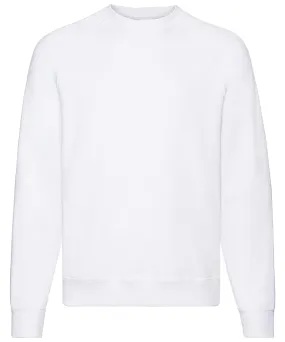 Classic 80/20 raglan sweatshirt | White