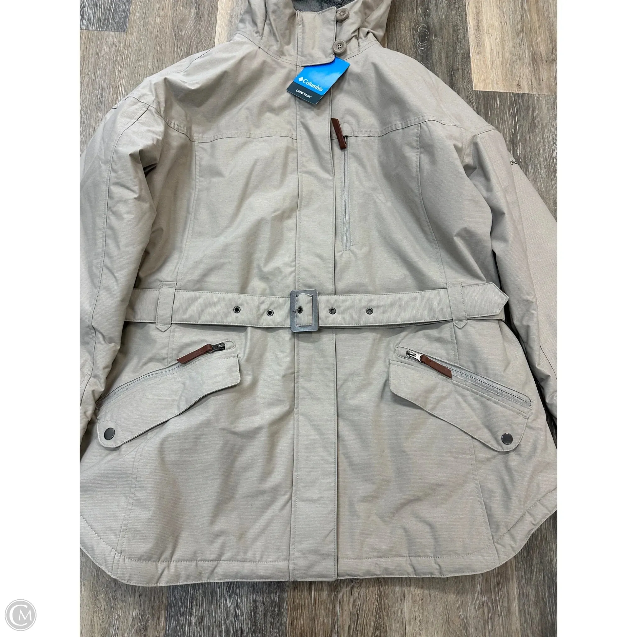 Coat Parka By Columbia In Beige, Size: 2x