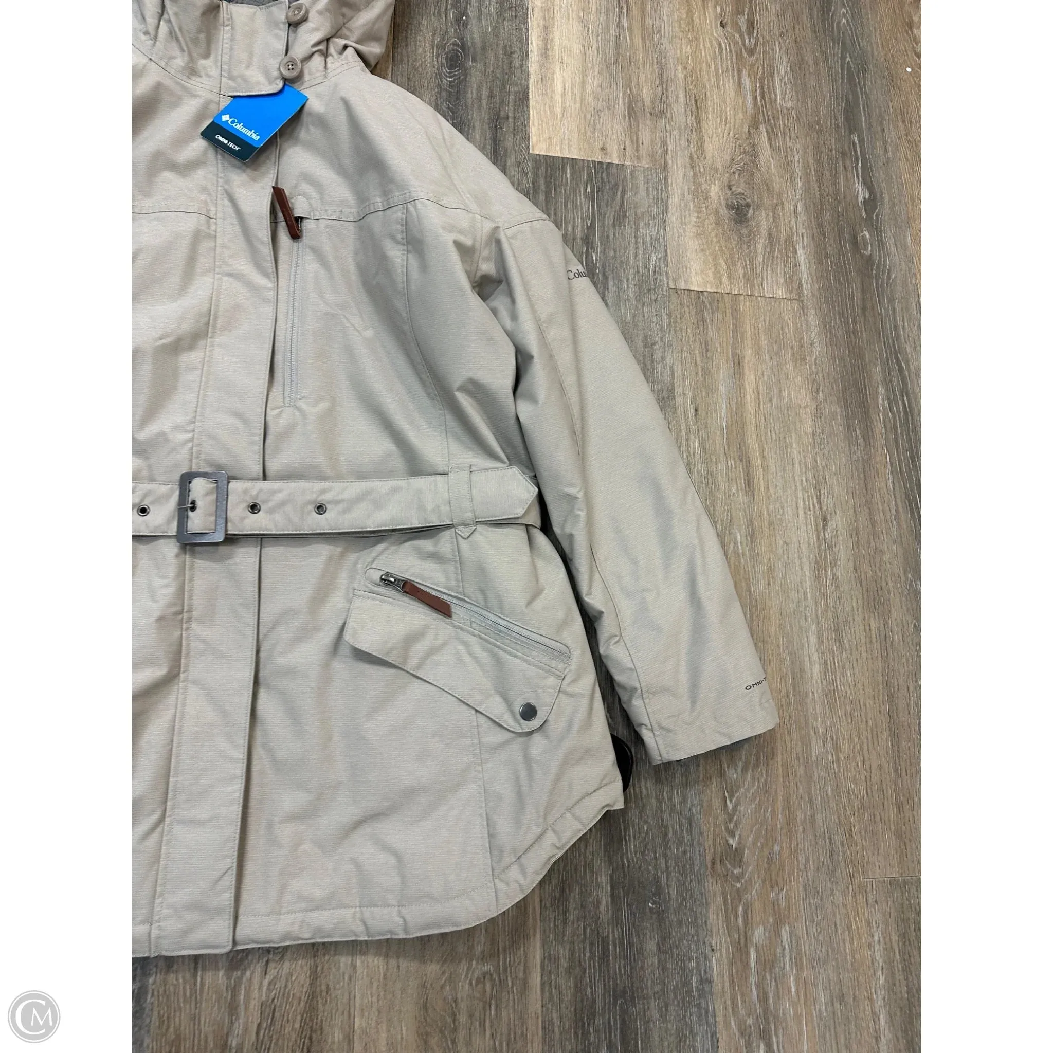 Coat Parka By Columbia In Beige, Size: 2x