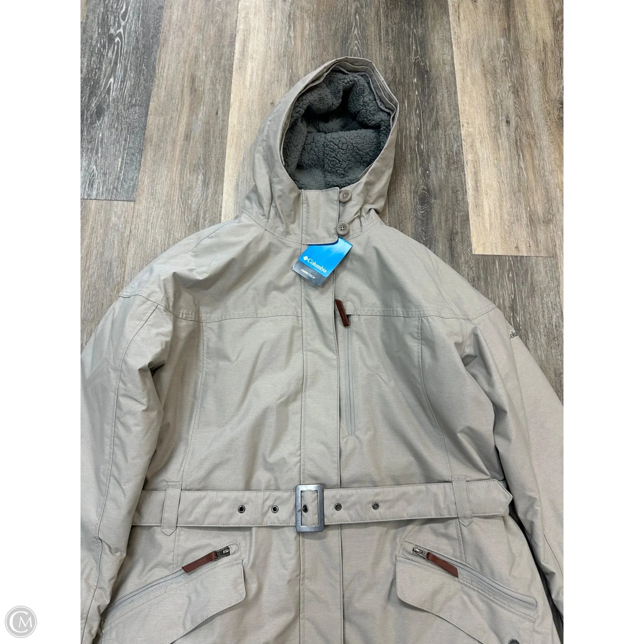 Coat Parka By Columbia In Beige, Size: 2x