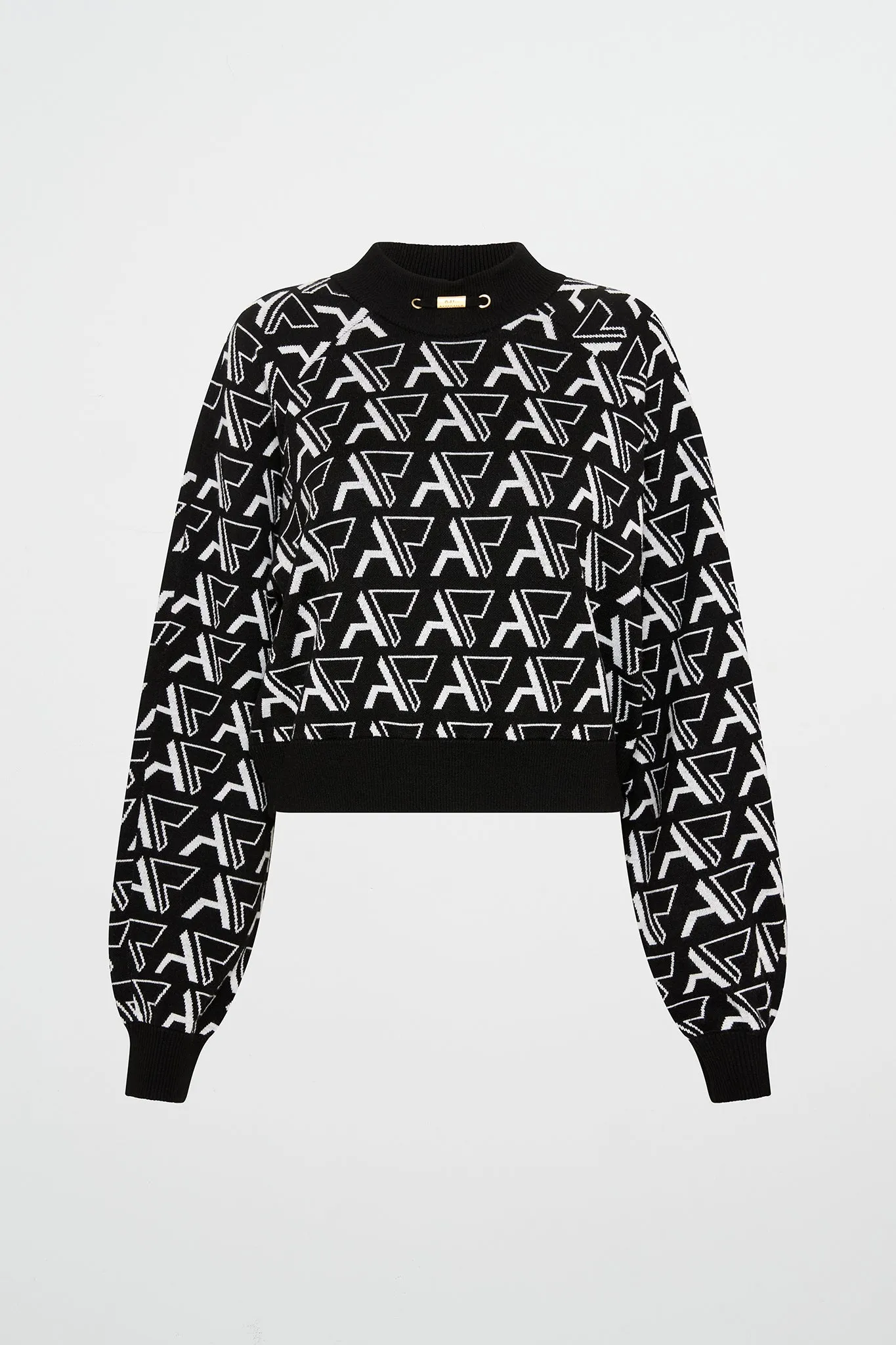 Cropped Monogram Sweater 408
