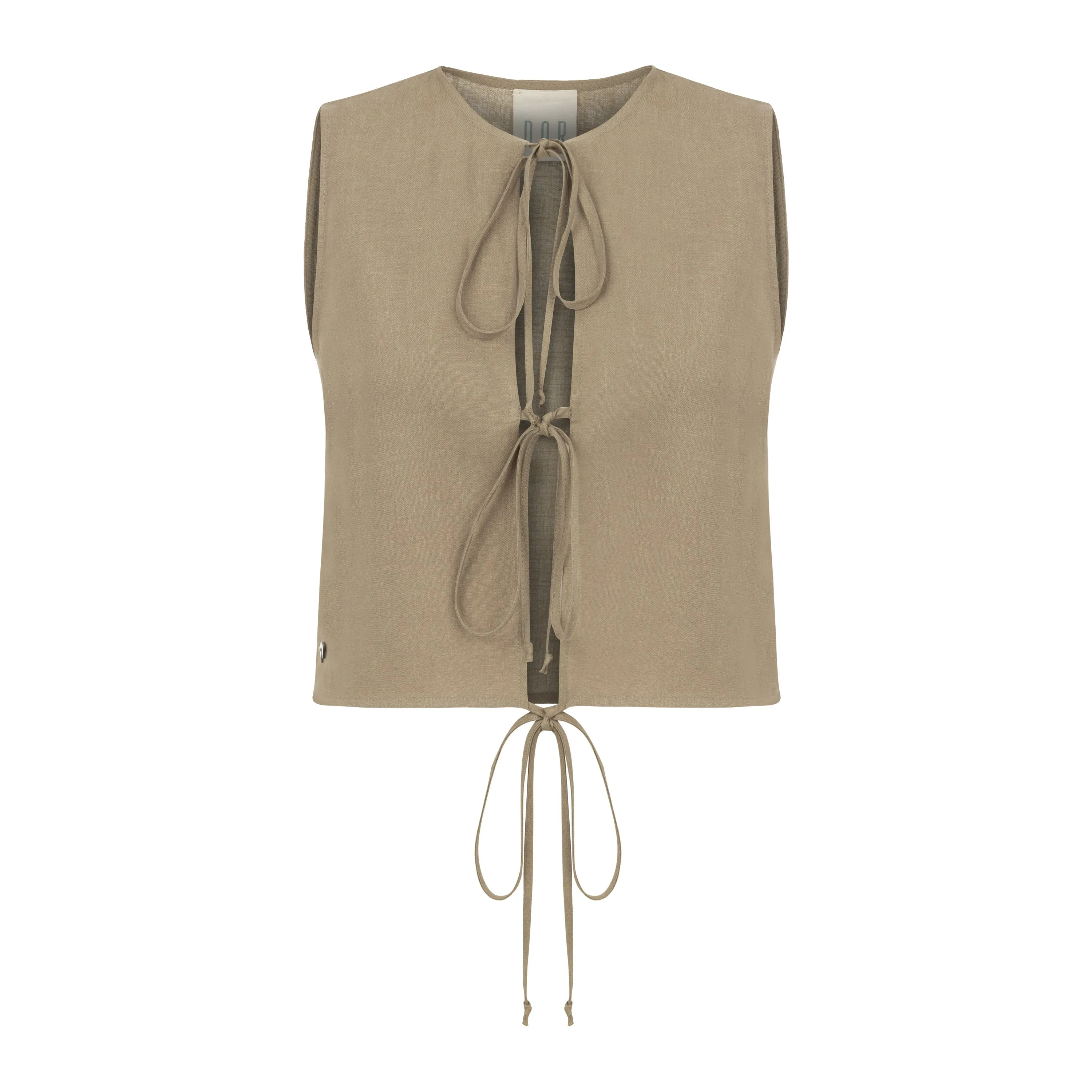 Deep Down Inside Linen Blouse
