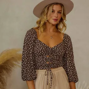 ditzy days crop top