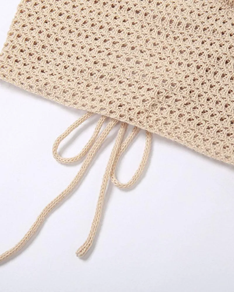 Double Daisy Crochet Tube Top
