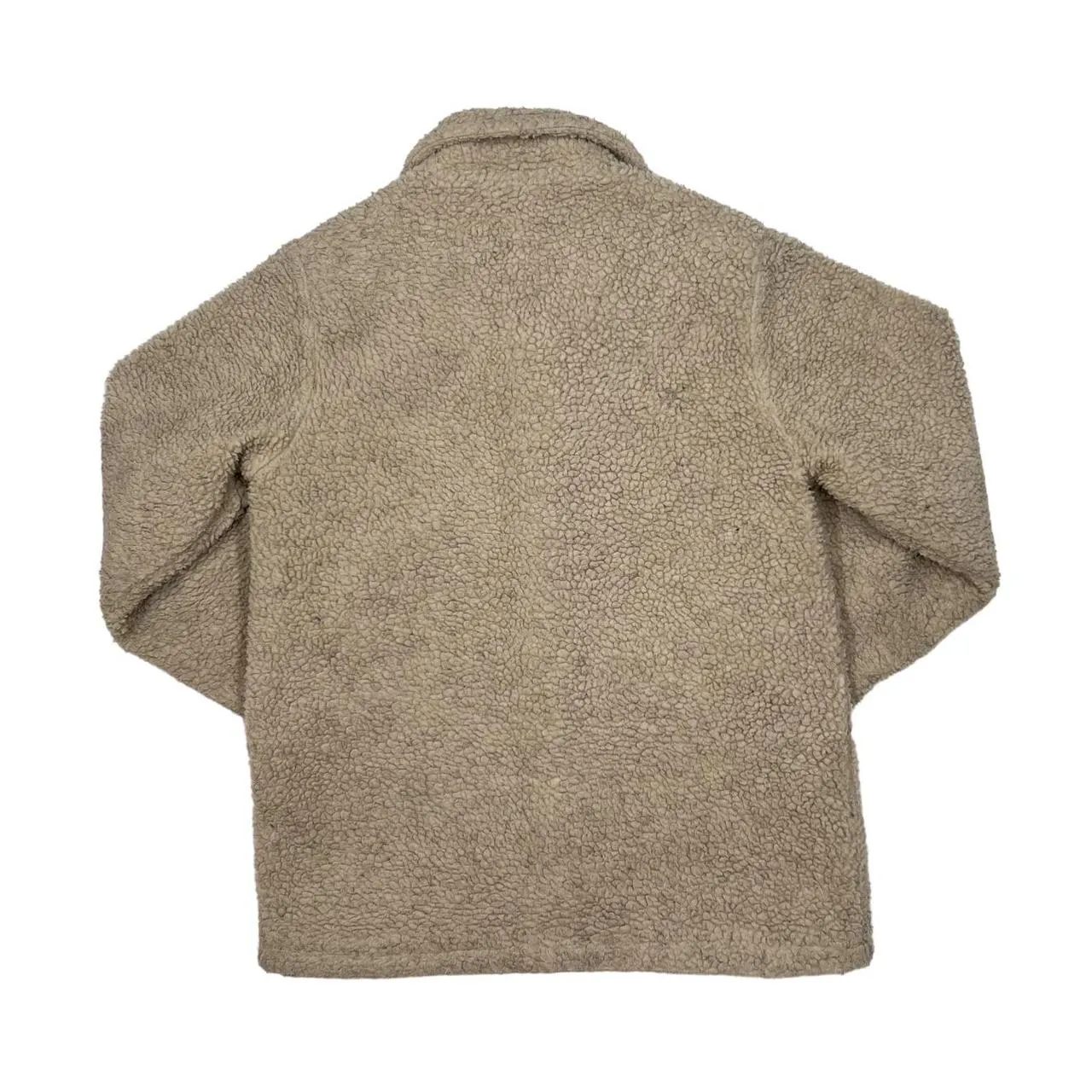 Early 00‘s DAMART Classic Teddy Bear Sherpa Fleece Button Jacket