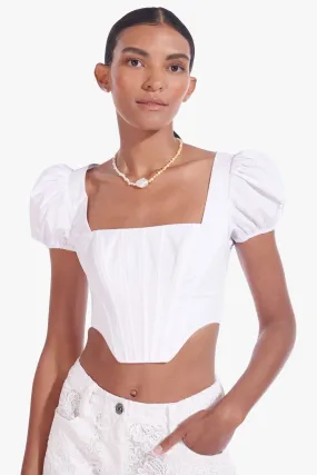 ELIZA TOP | WHITE