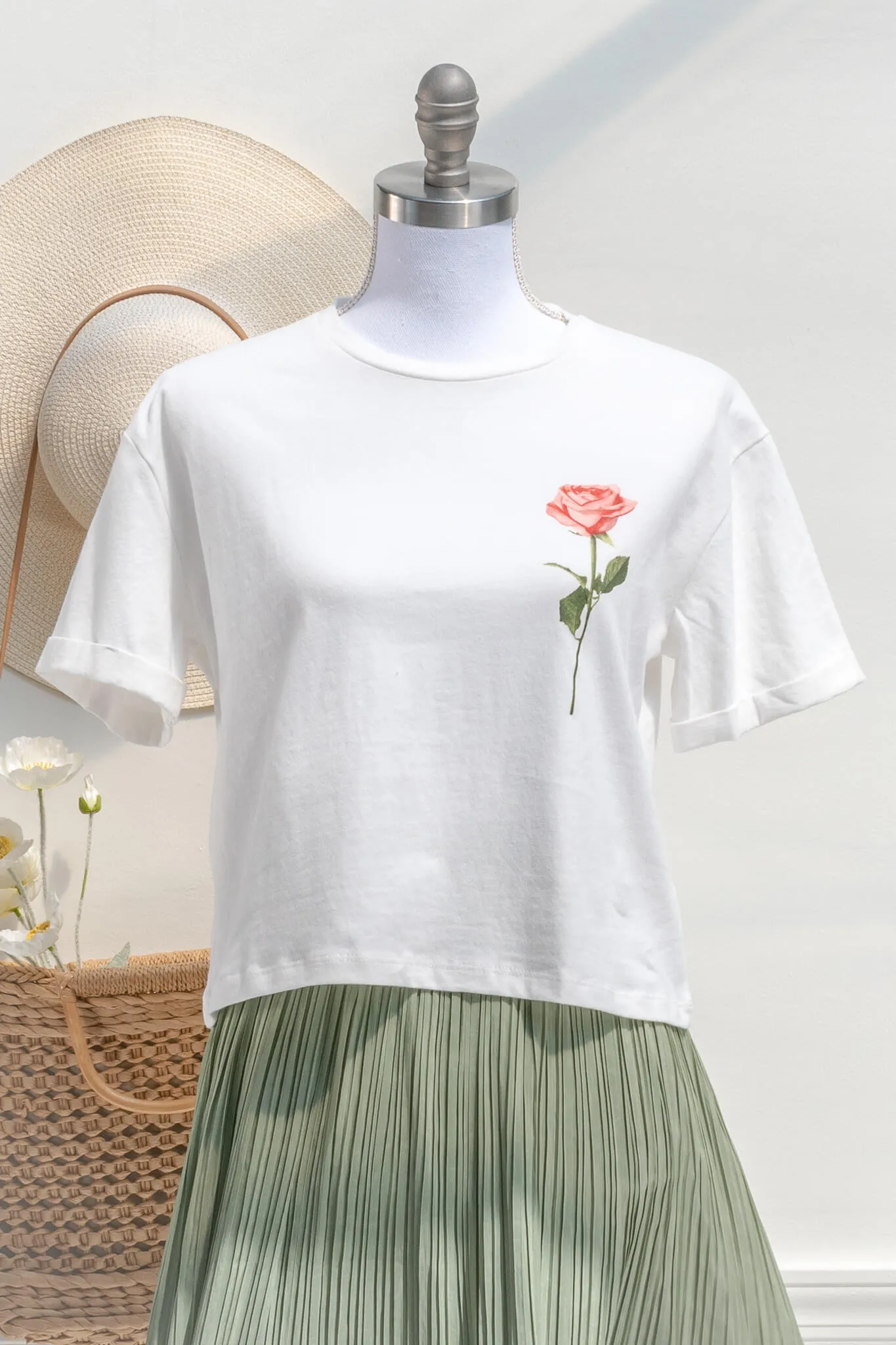 Eloise Rose Print Tee