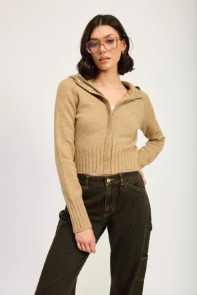 Emory Park CROPPED HOODIE ZIP UP Jacket