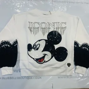 FRACOMINA DISNEY MICKY ICON SWEATSHIRT