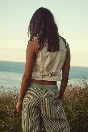 Free People Tate Denim Vest