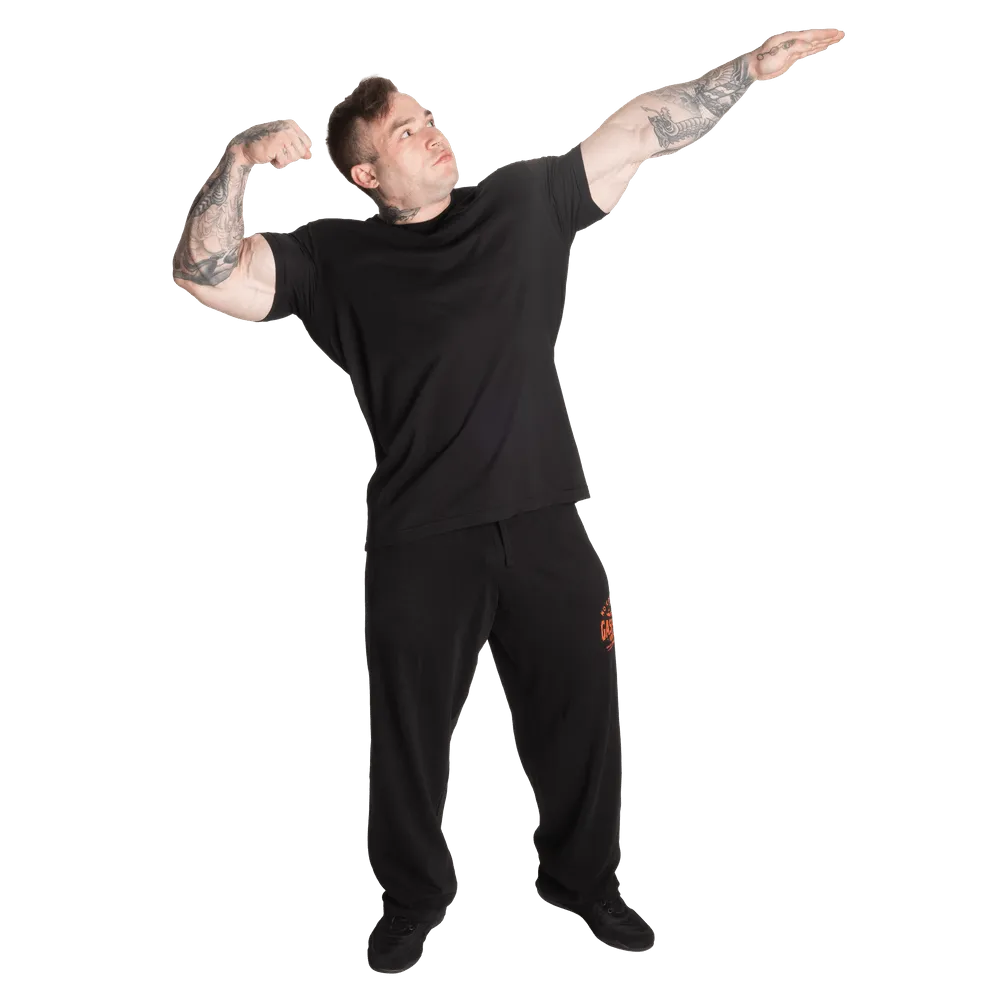 GASP Inc Sweatpants - Black/Flame