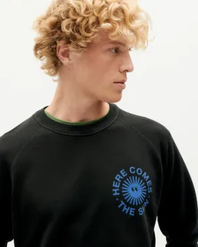 Happy Sun Sweatshirt Black