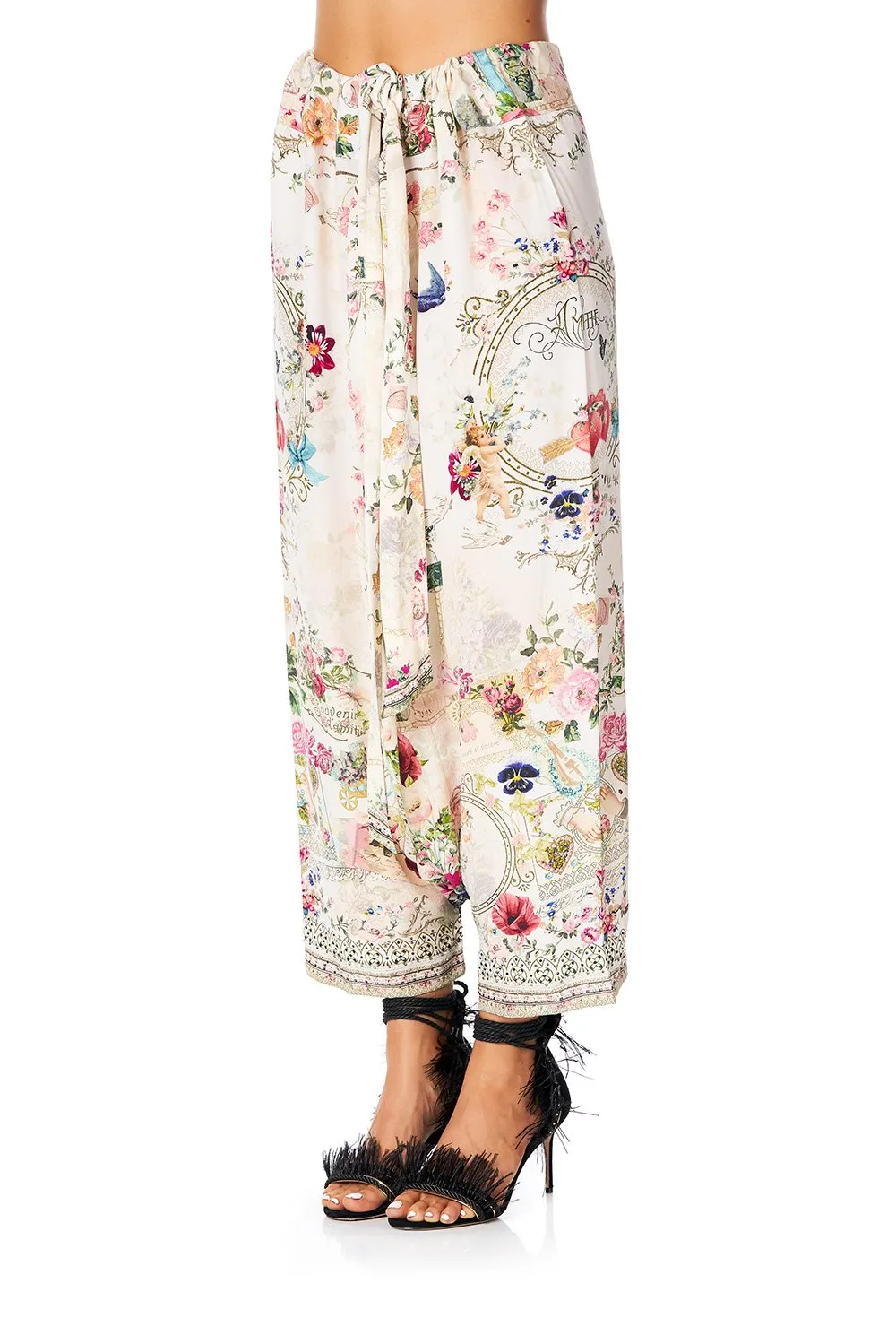 HAREM PANTS JARDIN POSTCARDS