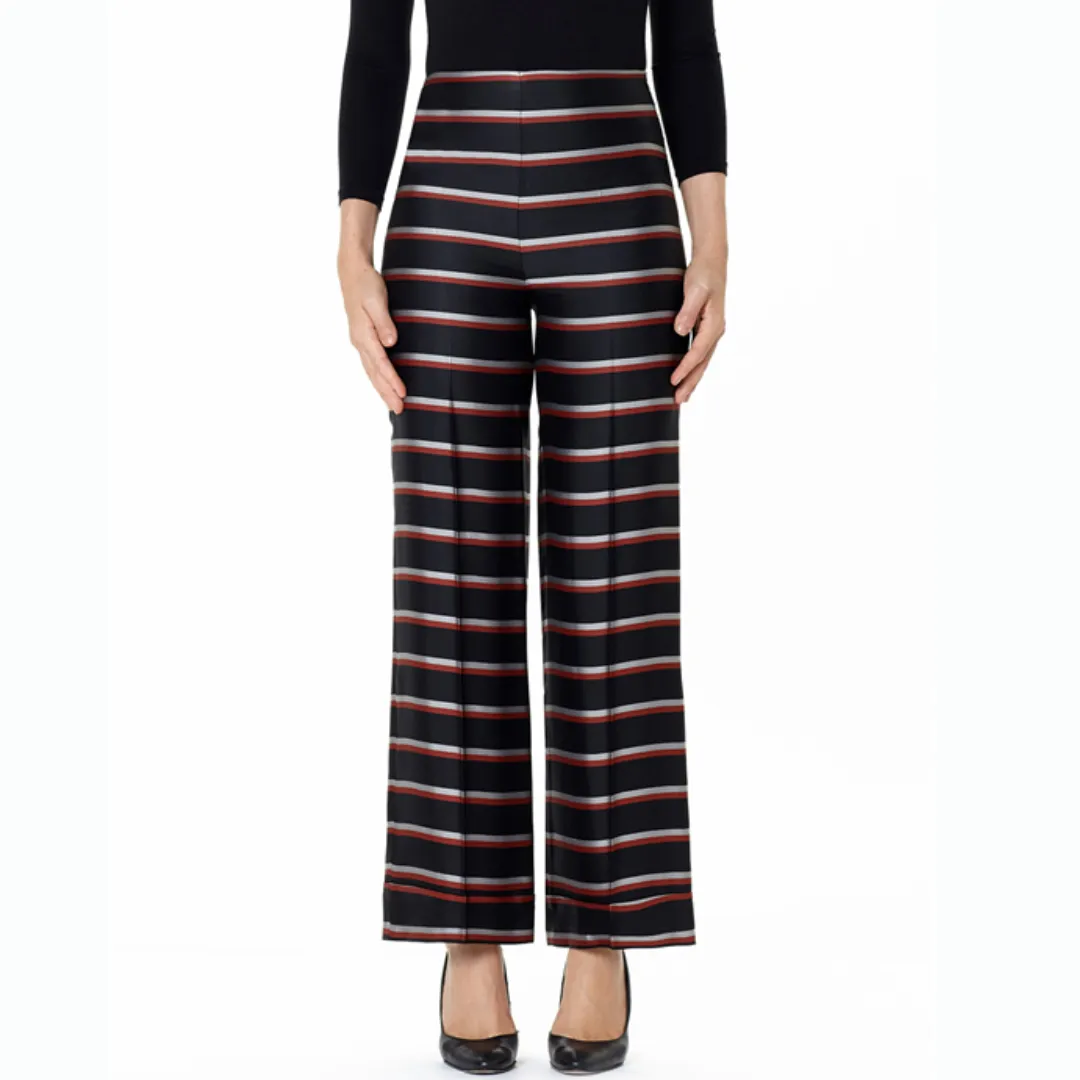 Horizontal Stripe Fashion Pant
