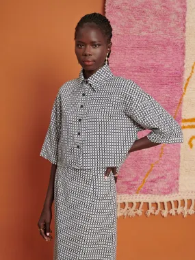 Irie Check Cropped Shirt
