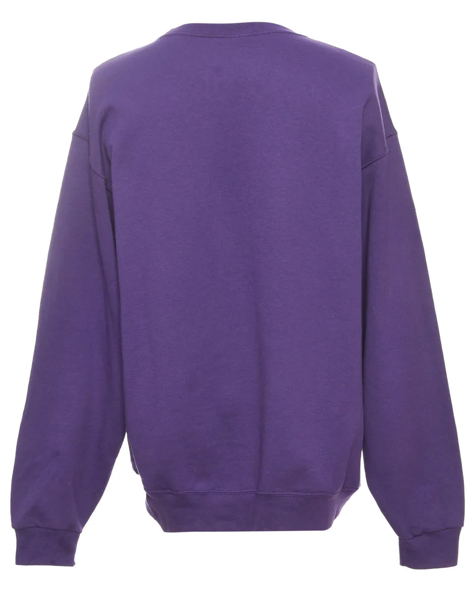 Jerzees Floral Printed Sweatshirt - XL