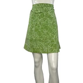 Jones New York Pencil Skirt Floral Green Size 14 SKU 000417