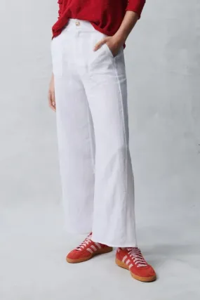 Jude linen pants - white