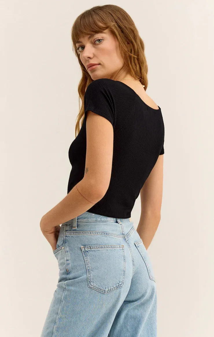 Kallen Rib Top